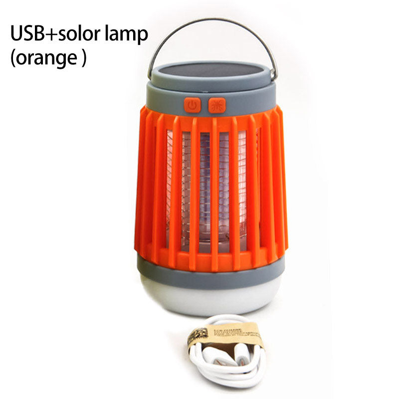 Multifunktionale Solar-Camping-Mückenkillerlampe