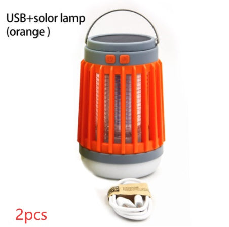 Multifunktionale Solar-Camping-Mückenkillerlampe