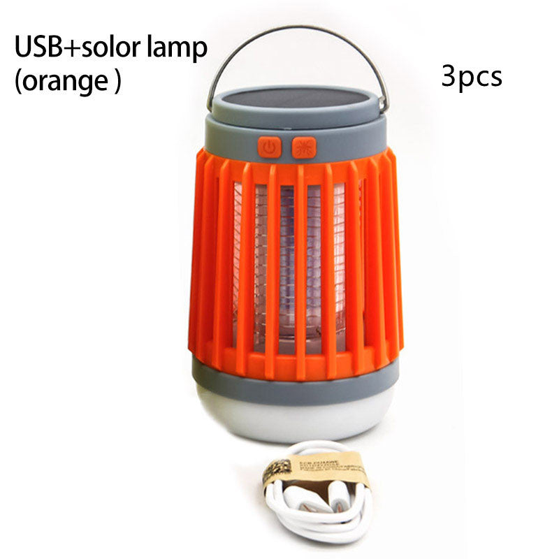 Multifunktionale Solar-Camping-Mückenkillerlampe