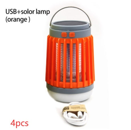 Multifunktionale Solar-Camping-Mückenkillerlampe